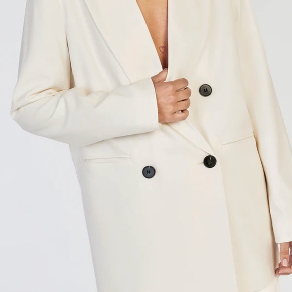 DISSH BECKHAM CREAM BLAZER - Picture 5 of 7